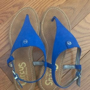 Sam Edelman’s Brand new blue sandals